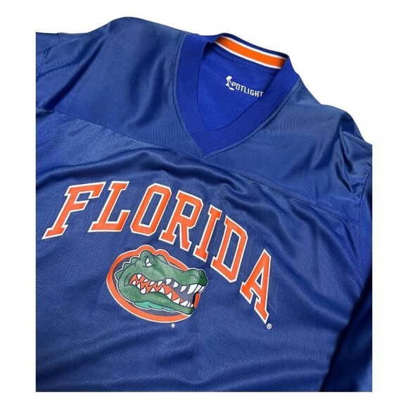 FLORIDA GATORS REVERSIBLE NCAA COLLEGE Windbreaker Bomber Jacket Mens Large - Picture 5 of 9